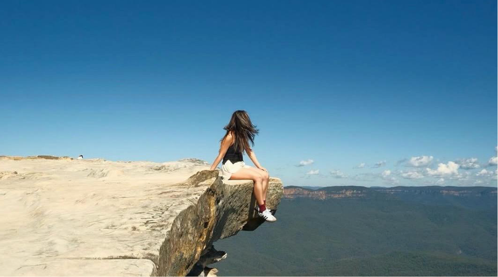 Lincoln Rock at Wentworth Falls