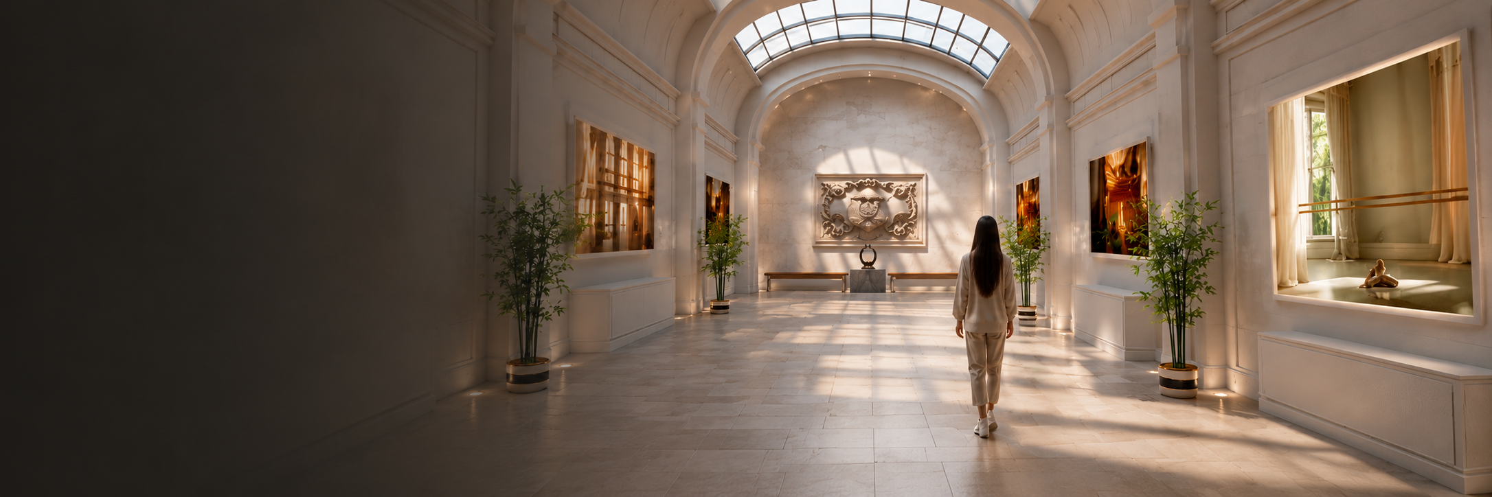 VisualEyes — an immersive gallery space