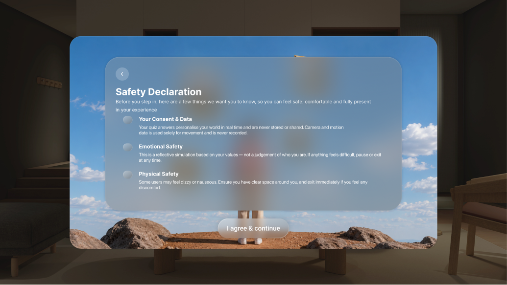 Safety declaration