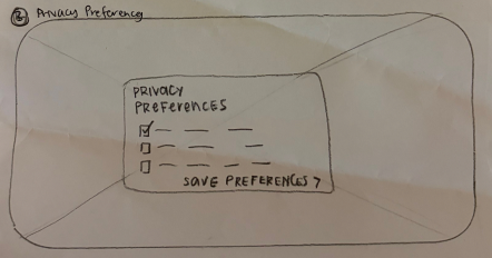 Privacy preferences V3